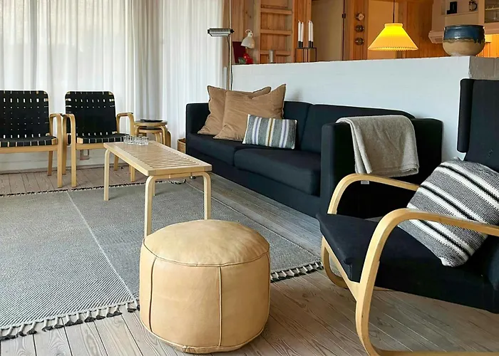With Sea View On Helgenaes Tatil Evi Knebel